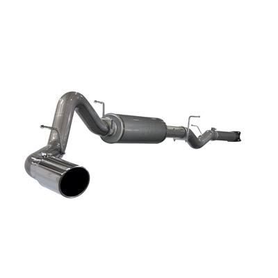 03-07 Ford 6.0L Power Stroke Cat Back Aluminized Large Bore Exhaust System Hd