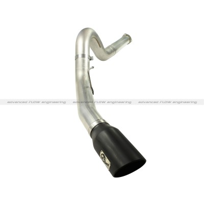 49-43055-B 2011-2014 Ford F250/350 Diesel 6.7 , MACH Force XP 5" DPF-Back Stainless Steel Exhaust System with Black Tip